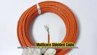 Multiple core shield and jacketed cables